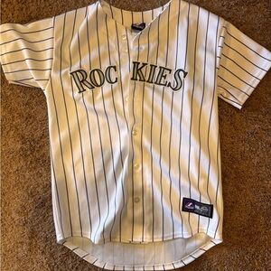 Rockies baseball jersey